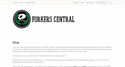 Desktop Screenshot of forkerscentral.com